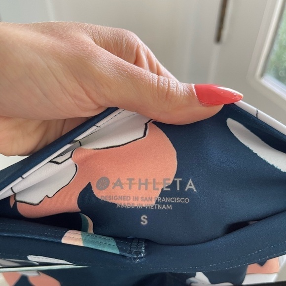 NWOT Athleta Floral Elation 7/8 Tight - S - Picture 5 of 9